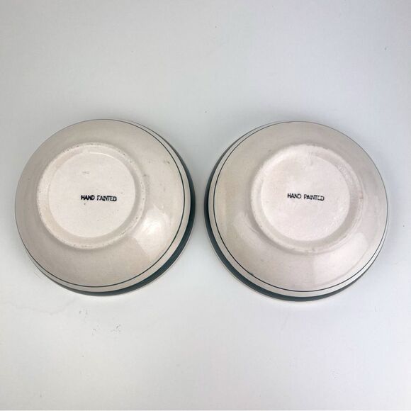 Pennsylvania Folk Art Dutch Salad Bowl Hand-Painted - Picture 6 of 12